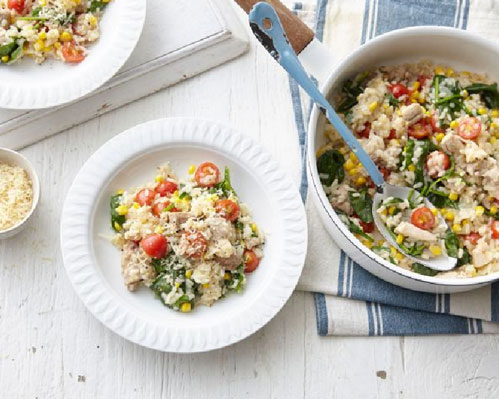 Quick-Cook Chicken Risotto